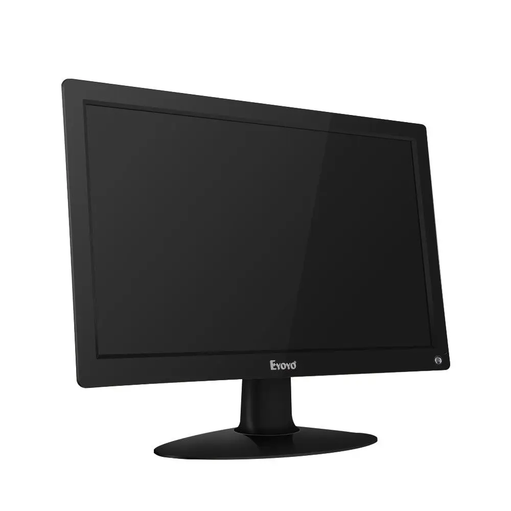 EYOYO 15.6inch 1920x1080 Video Color Screen IPS LCD HD Monitor Display 178degree With AV/VGA/BNC/USB input For PC CCTV Cam DVD
