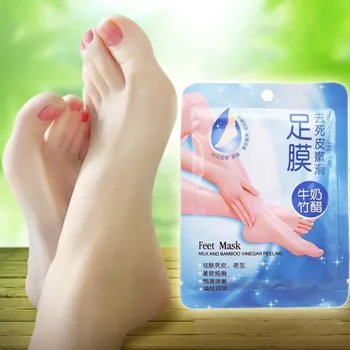 

New Exfoliating Peel Foot Mask Baby Soft Feet Remove Scrub Callus Hard Dead Skin Feet Mask 88