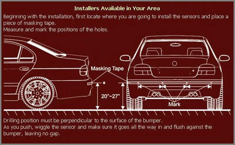 Заводская цена, автомобильный детектор, парковочные датчики, обратный резервный радар, оповещение 4 спереди 4 сзади, сигнальная система, 9 цветов для варианта 8 сенсеров