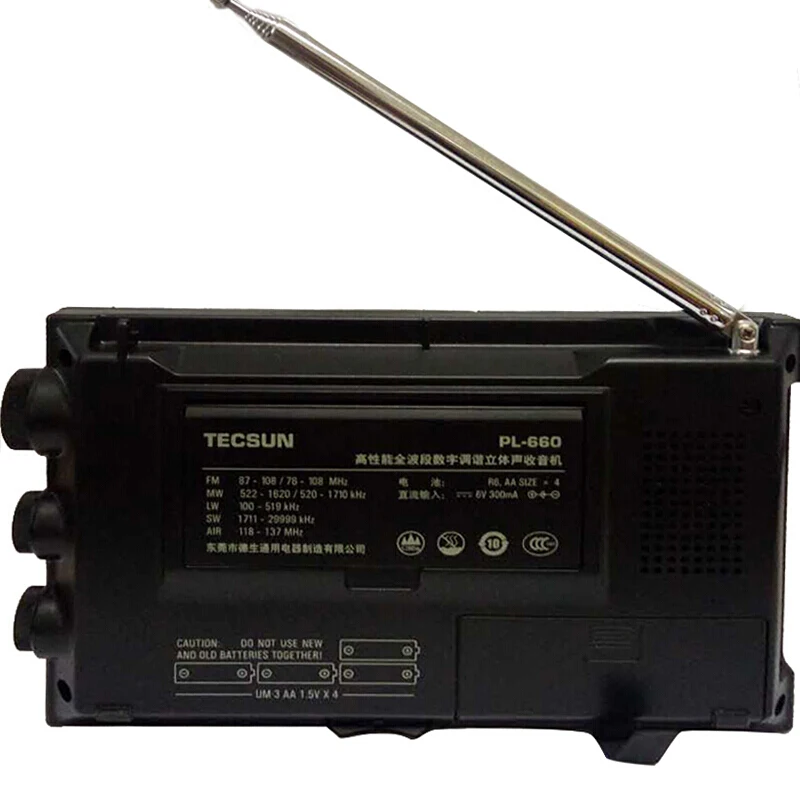 PL-660 PLL SSB VHF AIR Band радио приемник FM/MW/SW/LW многодиапазонный двойной TECSUN T0143