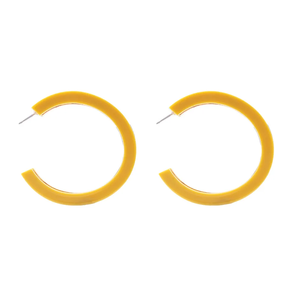 Новое поступление Сталь золото Для женщин девочек Earrings1Set серьги Модные женские