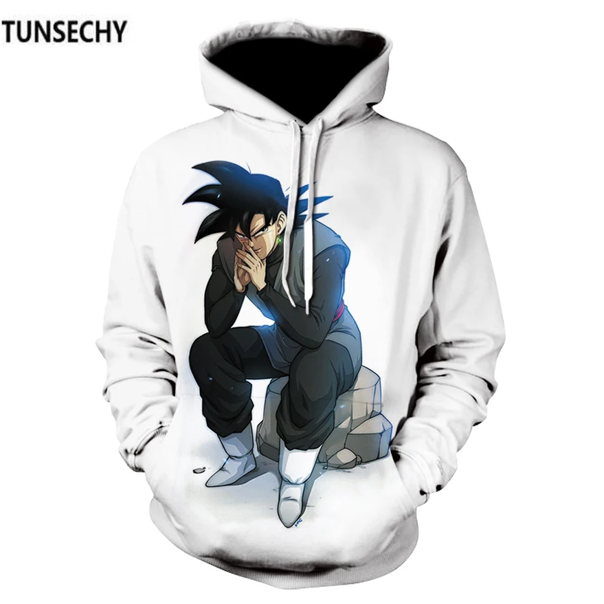 

TUNSECHY Brand Europe and the United States men's hoodies dragonball sun wukong 3D digital printing qiu dong Sweatshirts