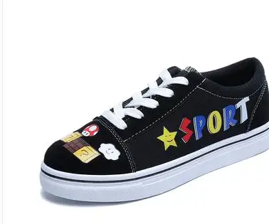 

2018 new white shoes female students casual wild.
