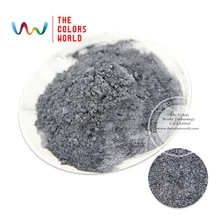 TCZG402 серебряный черный цветной перламутровый пигмент, пигмент жемчужного блеска, Слюда Порошок DIY дизайн ногтей, лак для ногтей