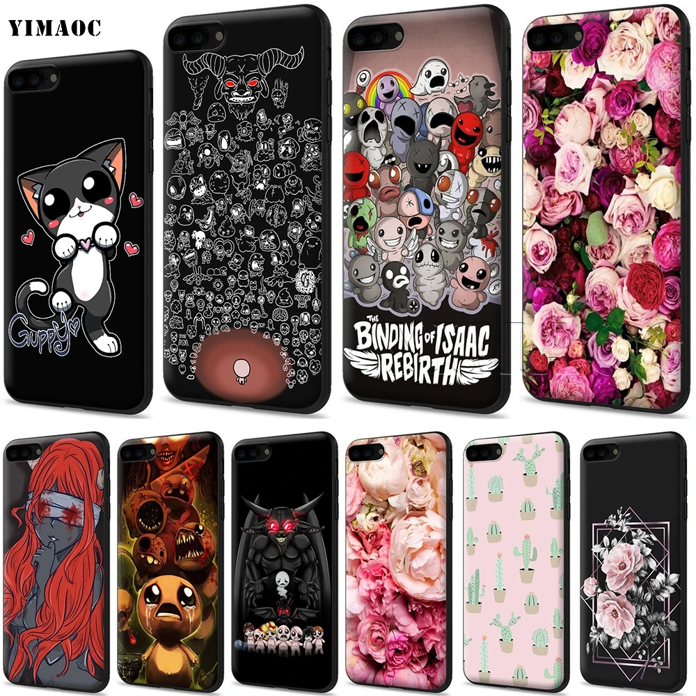 

YIMAOC The binding of isaac Afterbirth Soft Silicone Case for iPhone 11 Pro XS Max XR X 8 7 6 6S Plus 5 5s se