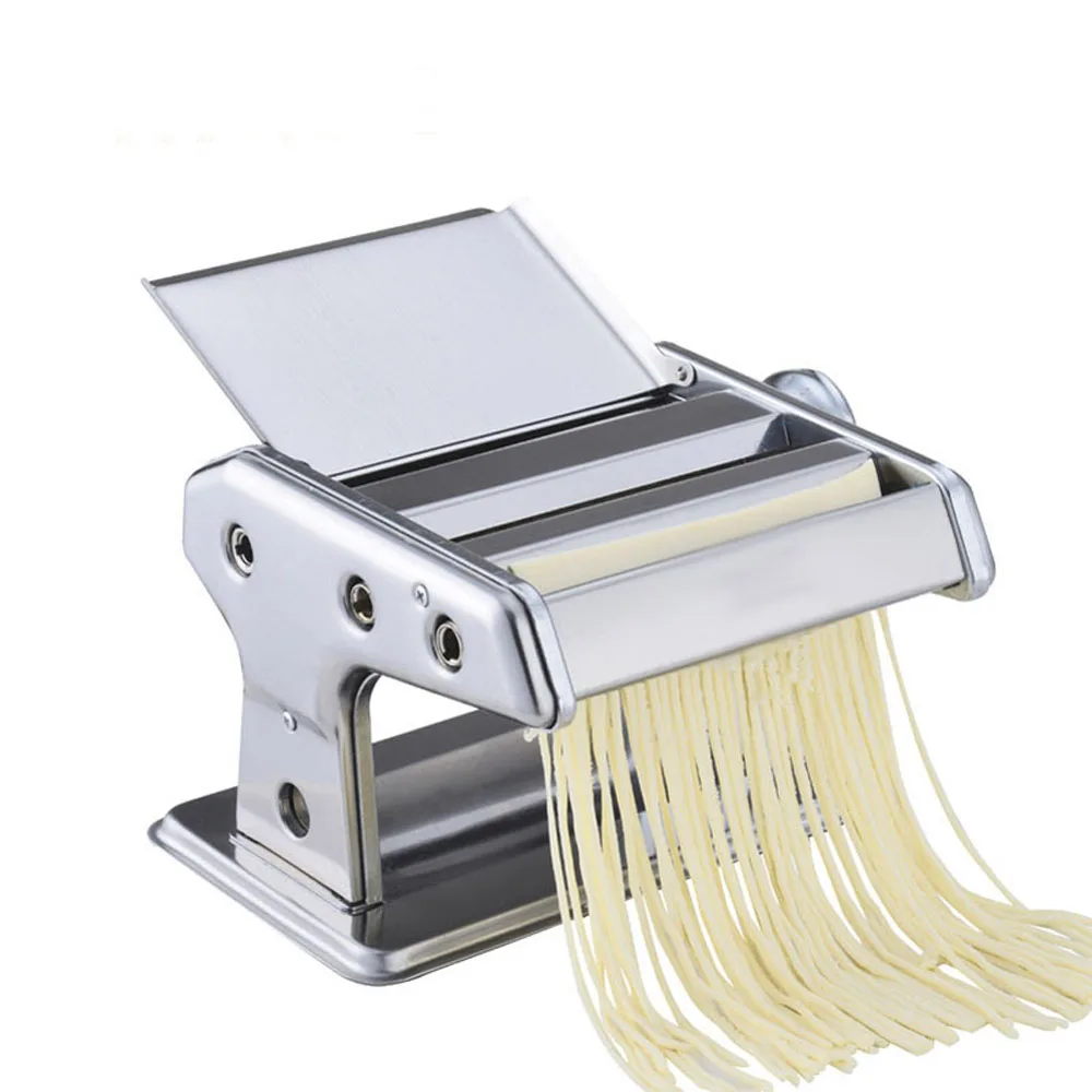 XEJONR руководство лапши производитель Нержавеющая сталь обычные 2 лезвия паста делает ручные спагетти резак лапши вешалка
