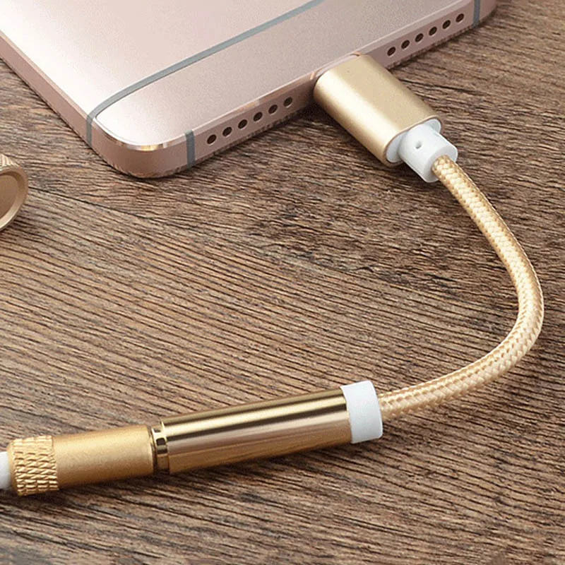 

USB3.1 Type C to 3.5 Earphone Cable Adapter Male to 3.5mm AUX Audio Female Jack for Letv 2 2Pro Max2 YE-Hot