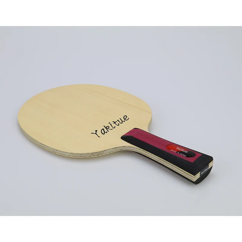 YATIKUE تنس الطاولة بليد تنس الطاولة مضرب بينغبونغ مضرب FL الانتهاء تنس الطاولة الخفافيش طويل مقبض مضرب