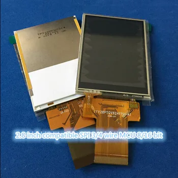 

2.8 inch LCD display touch panel screen COG+FPC+BL 240RGB*320 dots resolution No Icon
