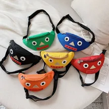 Детская нейлоновая поясная сумка г., милая поясная сумка для девочек, сумка для телефона, кошелек для мальчика, нагрудная сумка, сумка для малышей, T-18170