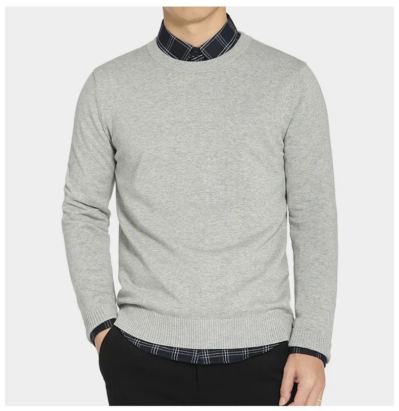 Colored Spun Cotton mens sweaters O neck top dyed sweaters male pullover man MULS brand strength cotton spring knitwear MS1747