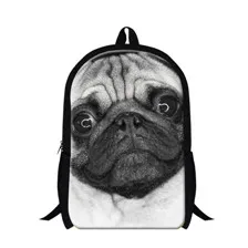 Dog  Animal Backpack Children Girls 3D Dog Backpack Kids Boys School Bag Casual Mochila Escolar Infantil Menina  