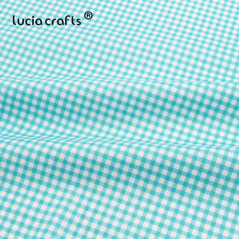 Lucia crafts, 1 шт., мультяшная саржевая хлопковая ткань с принтом, пэчворк, сделай сам, Детская Ткань для шитья, материал I0306 - Цвет: Style 2
