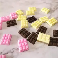 10pcs 23*16mm Mix Chocolate Polymer Slime Box Toy For Children Charms Modeling Clay DIY Kit Accessories Kids Plasticine 1