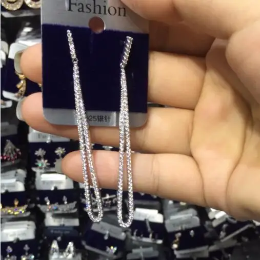 Серьги капли с черной палочкой|drop earrings|earrings earringblack drop earrings |