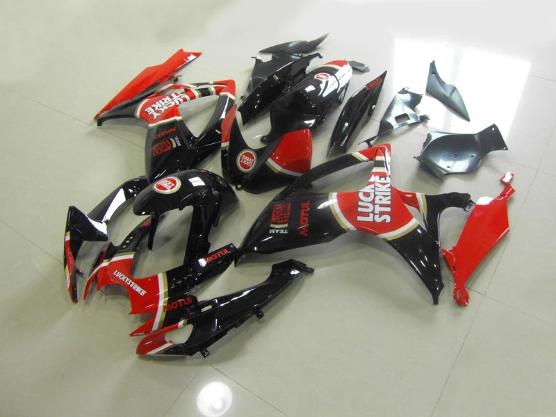 

Motorcycle Fairing Kit for SUZUKI GSXR 600 750 K6 06 07 GSXR600 GSXR750 2006 2007 ABS Gloss black red Fairings set+7gifts SD42