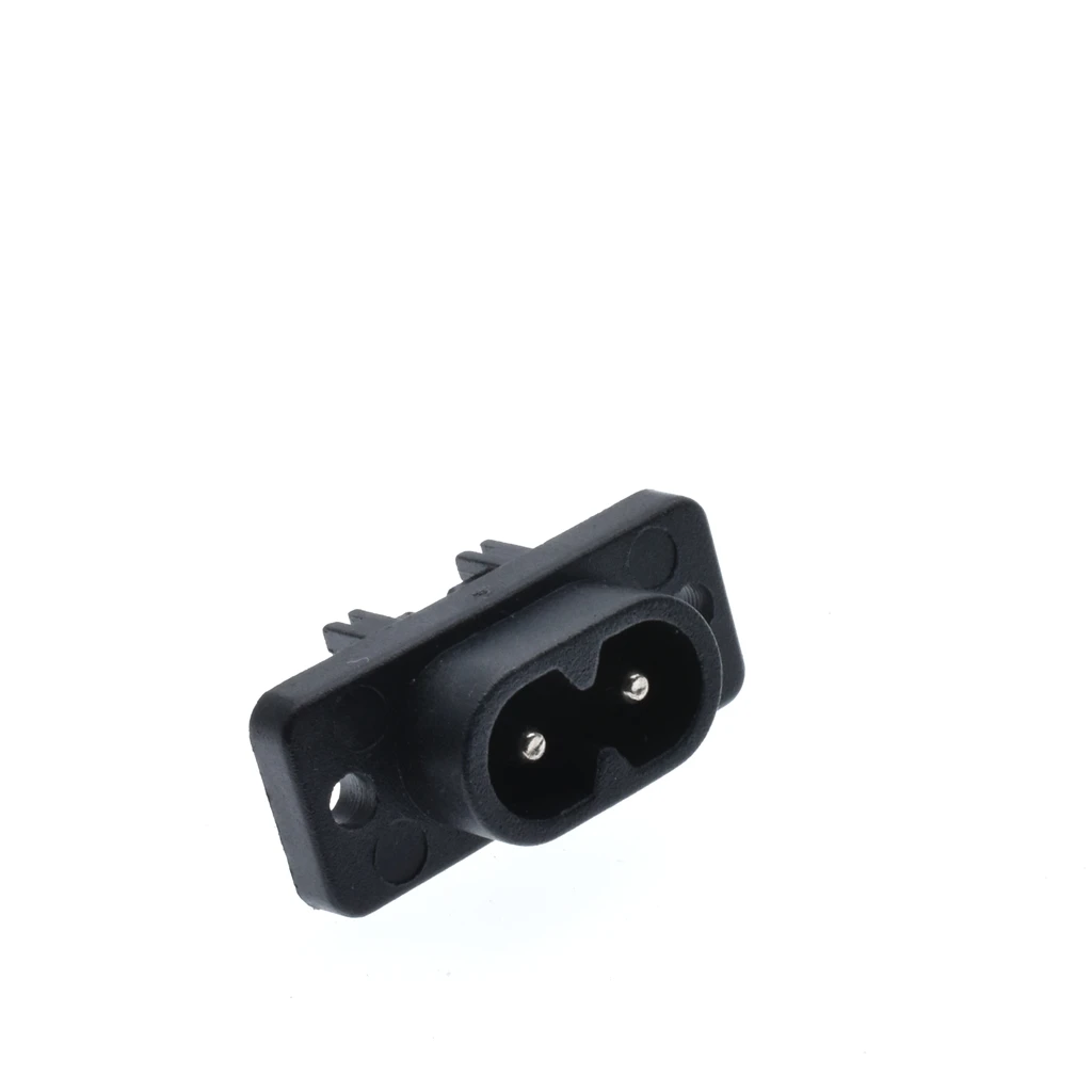 10 шт./лот AC 250 В 2.5A IEC320 C7 разъем пайки шпильки разъем питания IEC 320