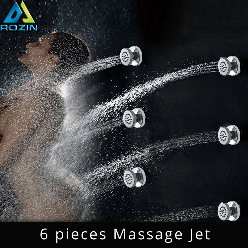 Buy Body Massage Jet 6 pieces Brass Spa Shower Sprayer