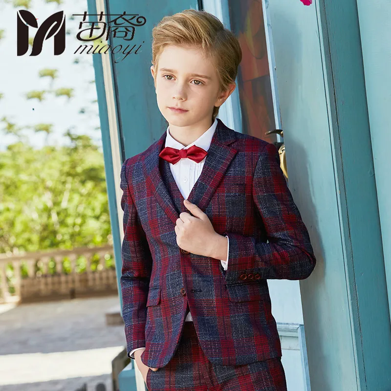 2018 New Style Boys suit suits children 's suits in the large England