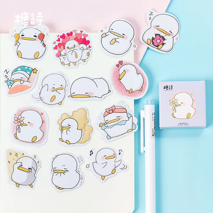 45 Pcslot Cute Little Duck Mini Sticker Decoration Diy Scrapbooking Stationery Kawaii Diary Label Stickers huismerk kopen in de aanbieding 45 Pcslot Cute Little Duck Mini Sticker Decoration Diy Scrapbooking Stationery Kawaii Diary Label Stickers huismerk kopen in de aanbieding