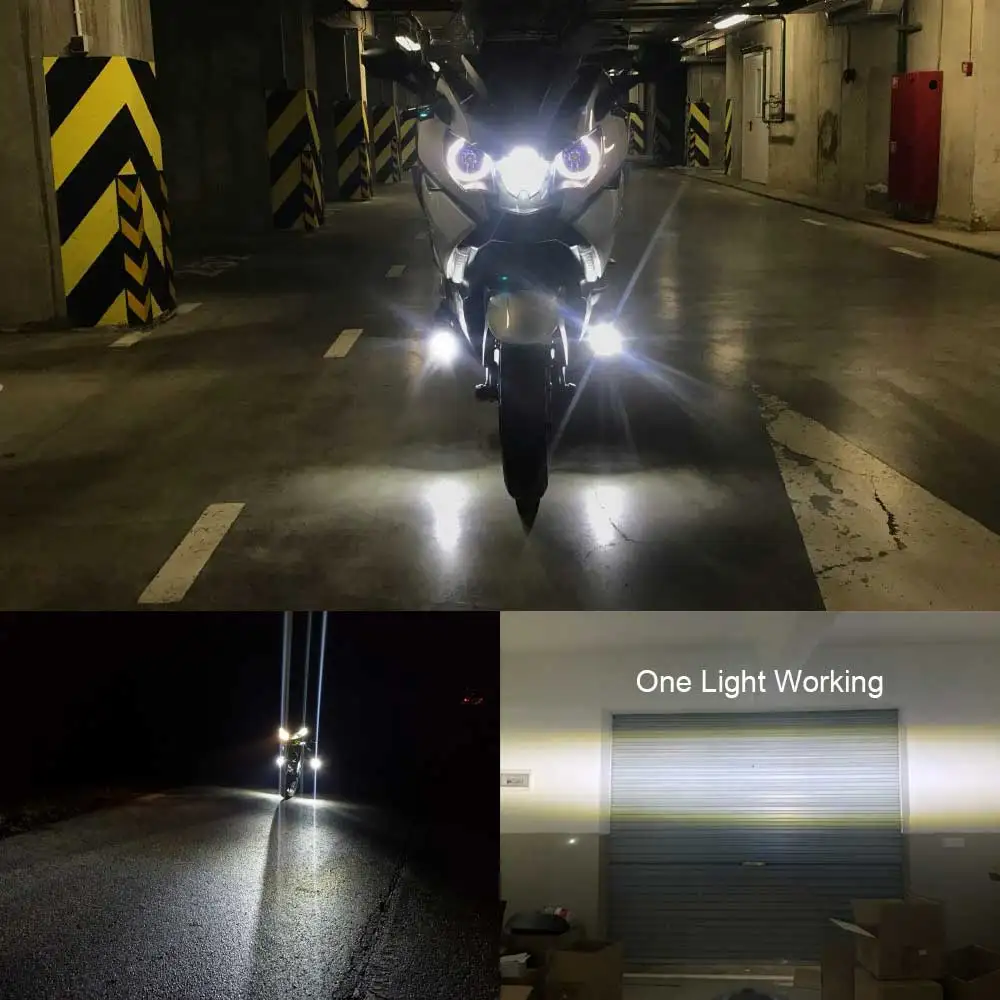 Мотоцикл 40 Вт Светодиодный вспомогательный противотуманный светильник в сборе безопасности дальнего света для KTM Adventure 1090,1190, 1290, для R1200GS