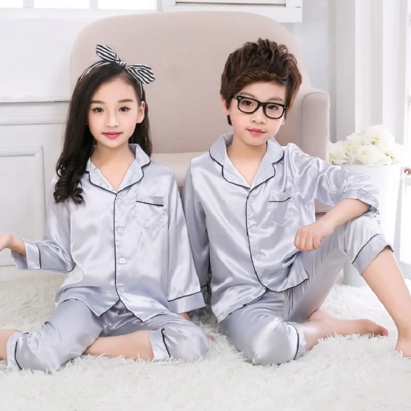 

Children pajamas girls spring autumn homewear boys Pyjamas set children's clothing girls Sleepwear suit pijamas costume 3 4 5 6Y