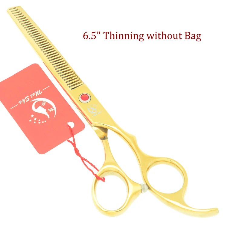 HB0095 no bag Meisha ножницы для ухода за домашними животными набор " Япония 440c ножницы для стрижки собак Щенок профессиональные режущие и изогнутые и истончающие ножницы HB0217 - Цвет: HB0095 no bag