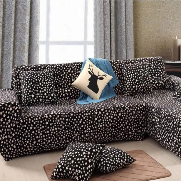Black Star Children's Love Child Gifts Stretch Sofa Cover