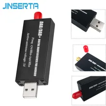 JINSERTA портативный DAB/DAB+ радиоприемник DAB+ коробка USB цифровой Аудио вещательный приемник для автомобиля с антенной работает для Европы