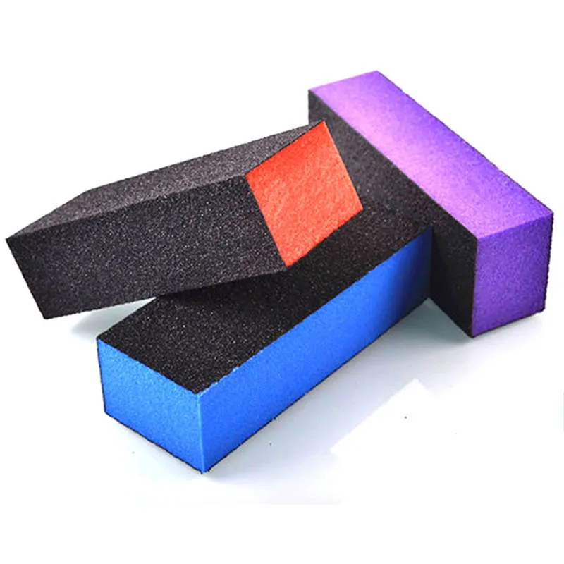 

3PCS/Lot Nail Buffer Block Random Color Buffing Sanding Buffer Files Manicure Nail Art Tips Women Beauty Nail Art Care Tools