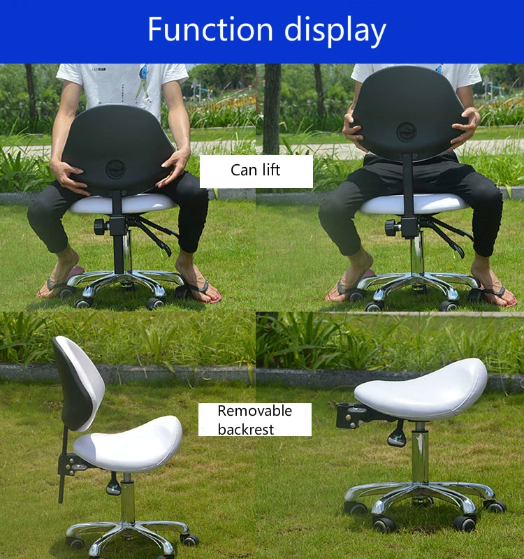 Вращающееся кресло для татуировки поднятая стрижка и косметологический стул Регулируемая шлейка-образный стул для маникюра скользящая мебель для салона