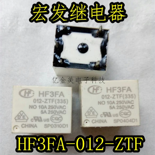 Relais 5 Broches HF3FA 024-ZT - 1 Pièce, 10A, Pour Applications électroniques Et Automobiles