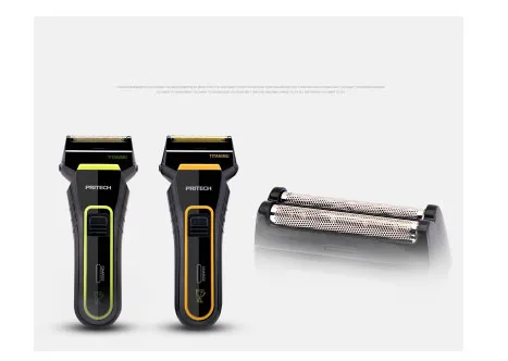 Electric Shaver Men's reciprocate razor rechargeable shaver head Washable cheap Care Equipment Double-Blade Head | Бытовая техника