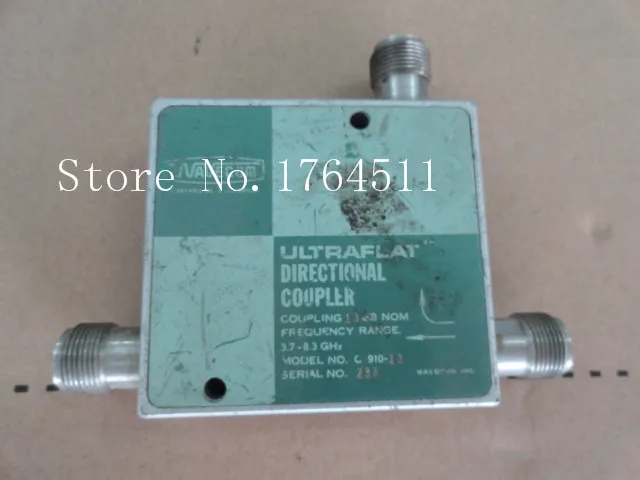 

[BELLA] WAVECOM C-910-13 3.7-8.3GHz Coup:13dB N coupler