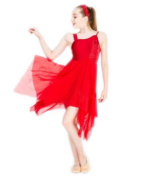 

Red dress Professional Classical Ballet Tutus Adult Women Girls Child Dancewear Costumes Gymnastics Leotard Justaucorps
