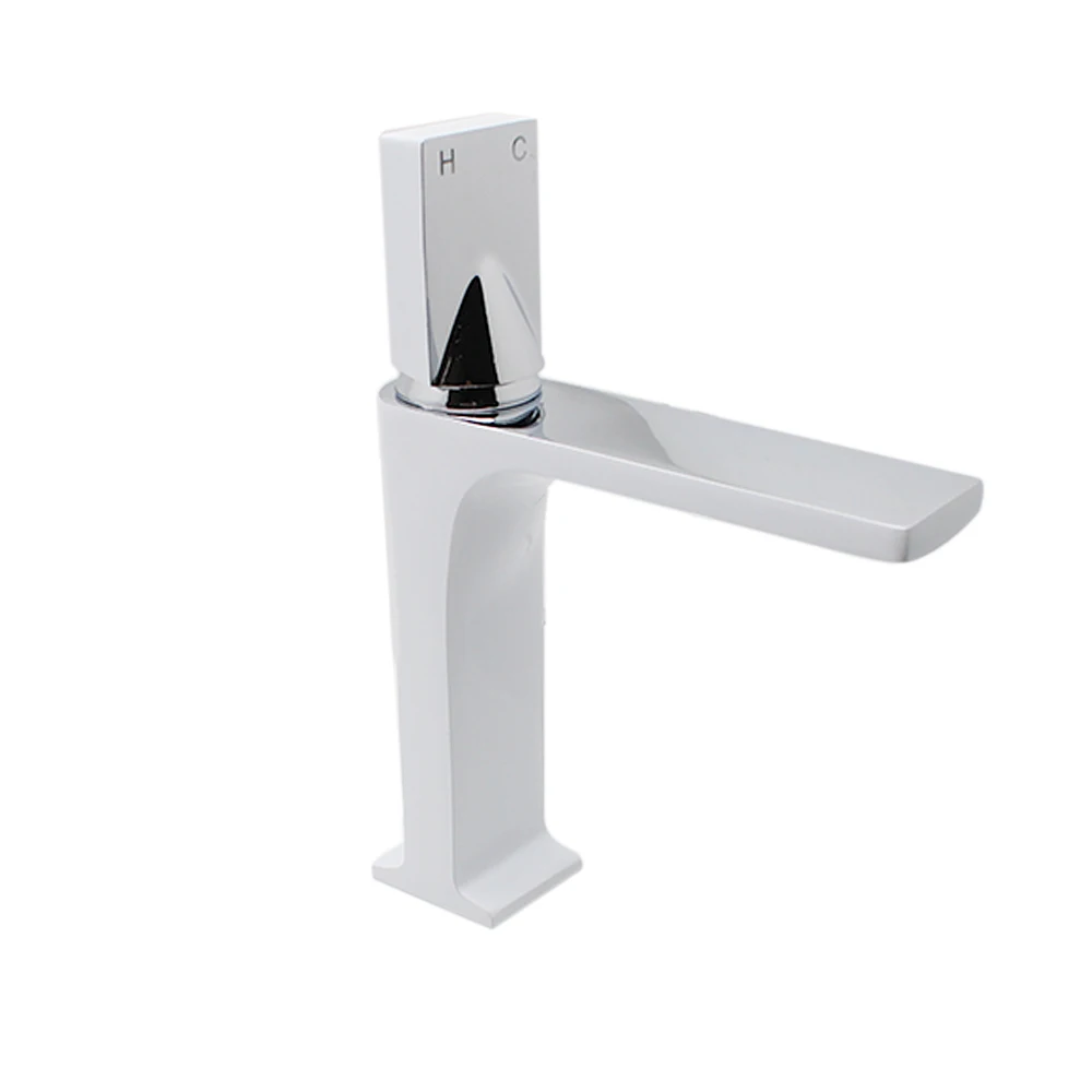 white& chrome badin faucet bathroom accessories water tap material