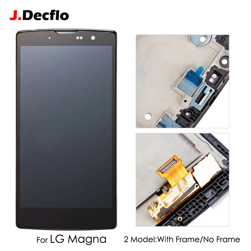 

Replacement For LG Magna H500 H502 H502F H500F LCD Display Touch Screen Digitizer Assembly with/no Frame Brand New 5.0" Black