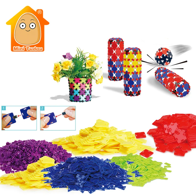 

Art And Crafts Materials For Kids DIY Creative Multicolour Handmade Handicraft Toys Building Block Model For Boys Girls