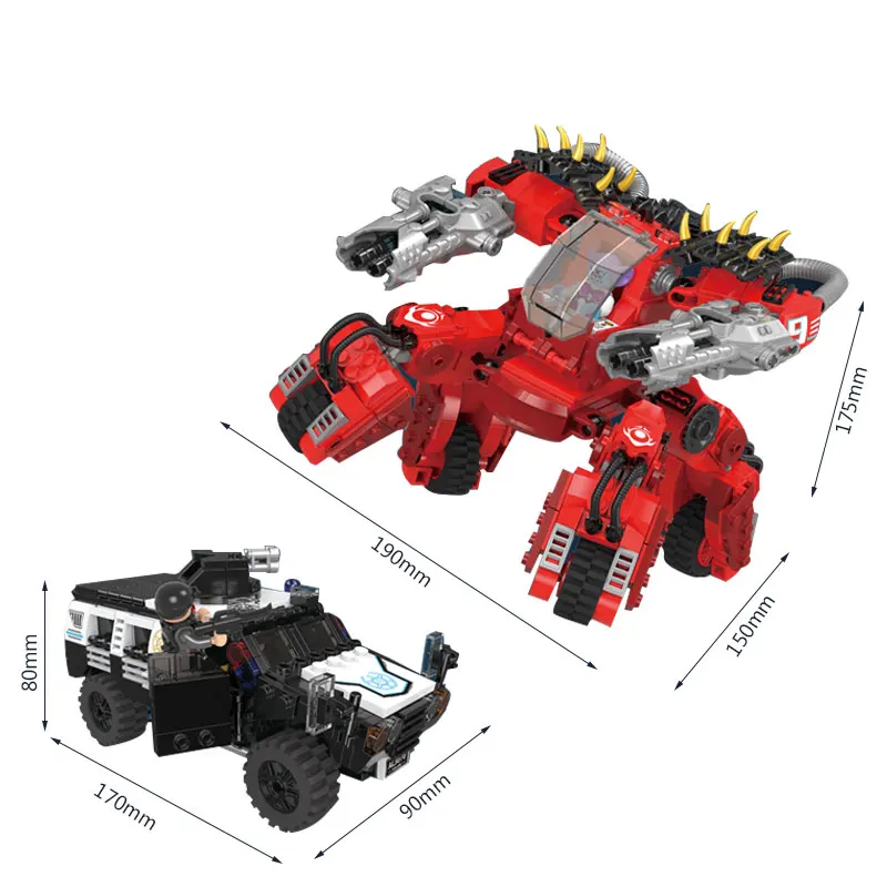 

XingBao 02104 New Kids Toys City Series The Polices car chasing Set Model Building Blocks Bricks Toys For Kids Christmas Gifts