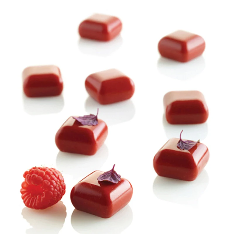 FILBAKE-1PCS-Mini-Dessert-Gem-Shape-35-Cavity-White-Cake-Mold-Baking-Decorating-Tools-Mousse-Molds