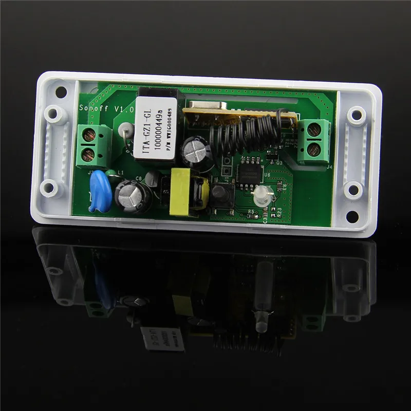 Sonoff RF-433 Mhz WiFi беспроводной смарт-переключатель с РЧ-пульт управления, ресивер Умный дом свет Автоматизация переключатель