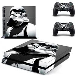 Homereally Наклейки PS4 кожи Classic Star Wars ПВХ Стикеры чехол для Sony PlayStation 4 консоли и контроллера кожи PS4