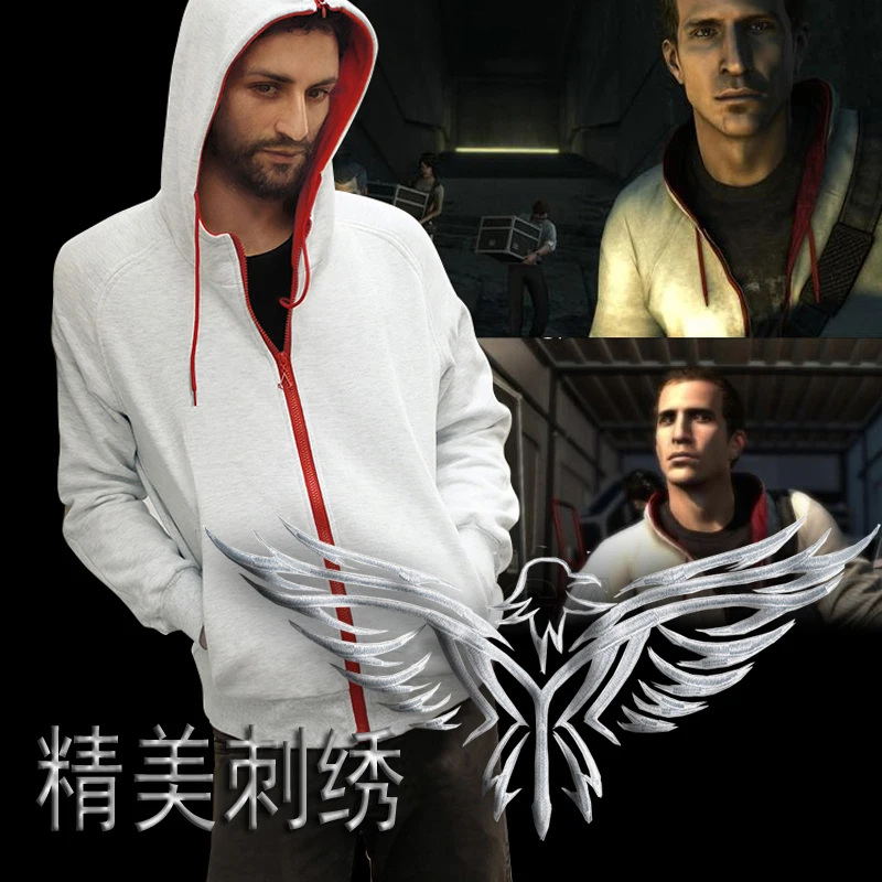 

Desmond Miles Cosplay Embroidery Hoodies Sweatshirt For Men