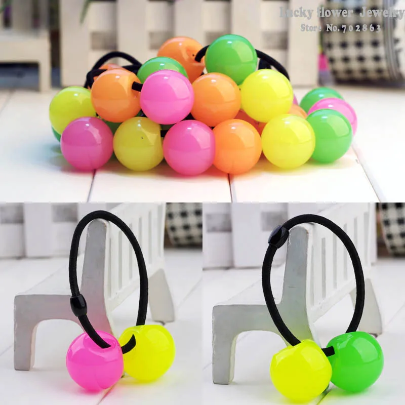 hair rope Jelly Balls hair band string hair accessory headband