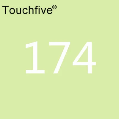 TOUCHFIVE опционально цвет соответствия искусство маркеры Кисть ручка эскиз на спиртовой основе маркеры двойная головка манга ручки для рисования товары для рукоделия - Цвет: 174