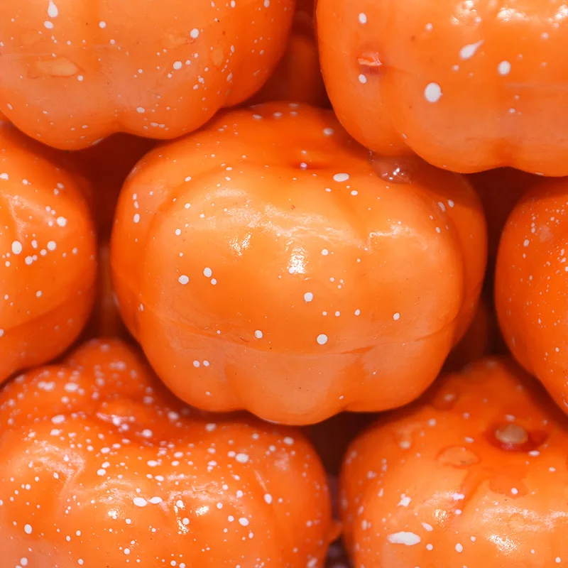 Mini Halloween Artificial Foam Pumpkin 25/50pcs vegetable ornaments,artificial pumpkin decoration