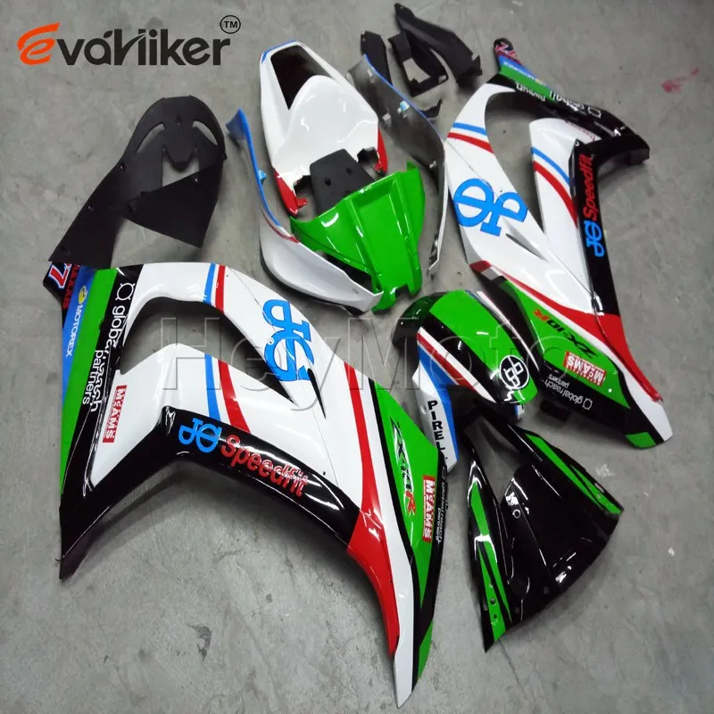 Обтекатель из АБС пластика для ZX10R 11 13 2011 2012 болты + окрашенная фиолетовая