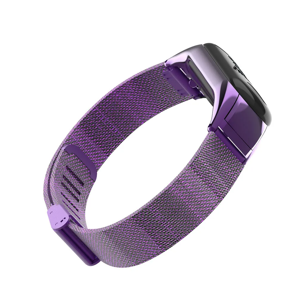 Mi lanese магнитный браслет на петле ремешок+ металлический чехол для Xiaomi mi Band 3 часы из нержавеющей стали ремешок для mi Band L0501