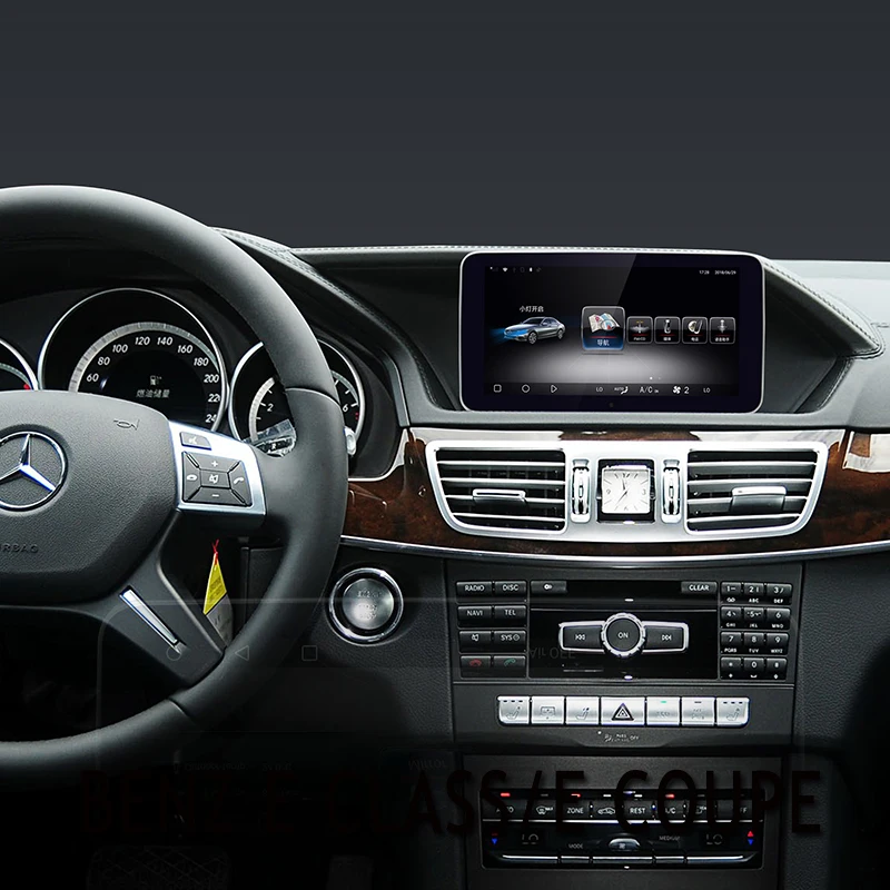 Discount NVTECH Android Multimedia Navigation GPS BT For Mecerdes Benz CLASS E Radio Dashboard DVD Player 9.33" Original style 2010-2015 1