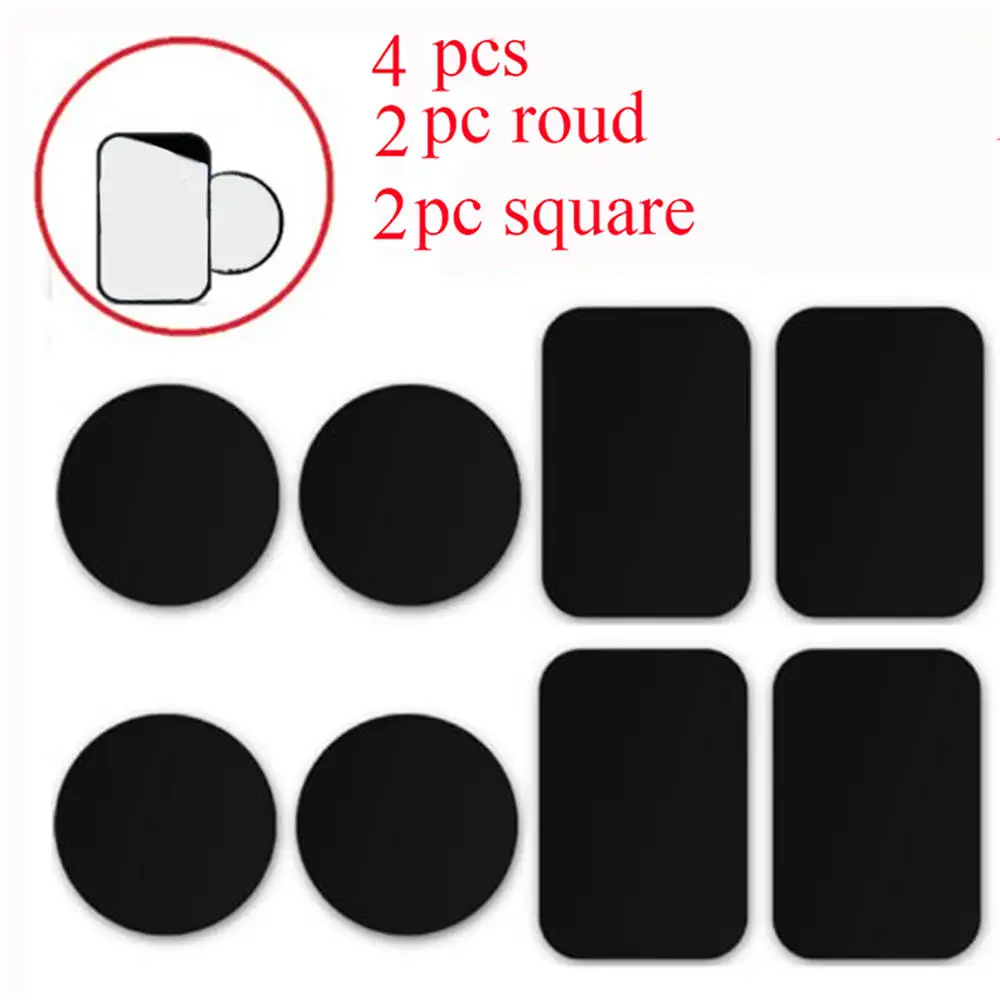 Mayitr 4pcs Metal Plates Replacement disc Adhesive Sticker For Magnetic Car Mount Phone Holder Universal phone stand Magnetic Mayitr 4pcs Metal Plates Replacement disc Adhesive Sticker For Magnetic Car Mount Phone Holder Universal phone stand Magnetic